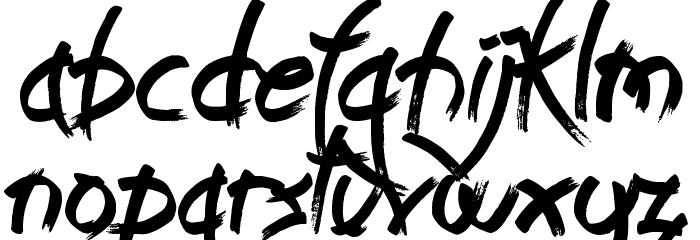 Leap of Faith Font LOWERCASE