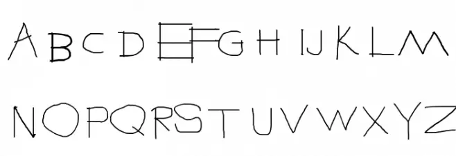 Learn English with Arif Font Litere mari