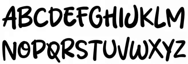 Learn Thing Schriftart Groß