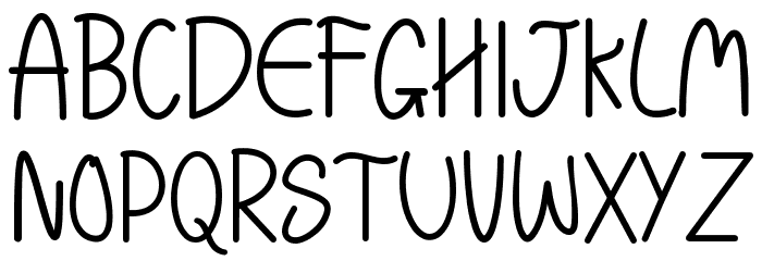 Learn Write - Personal Use フォント 大文字