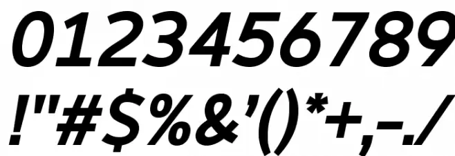 LearnShareColaborate-BoldItalic Font OTHER CHARS