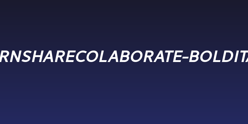 LearnShareColaborate-BoldItalic Social Header
