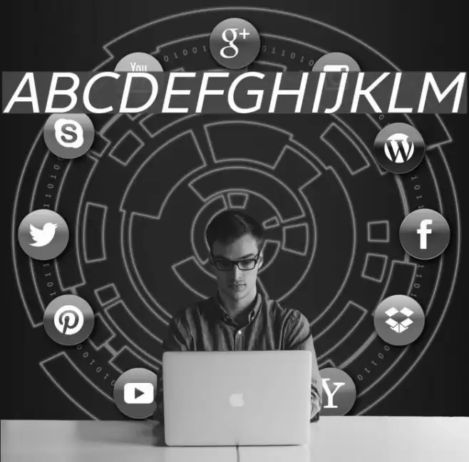 LearnShareColaborate-Italic Font examples