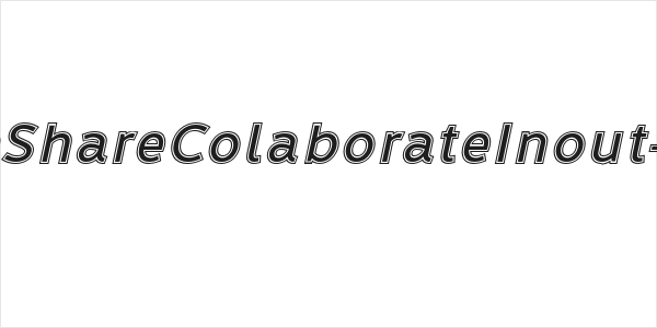 LearnShareColaborateInout-Italic Logo