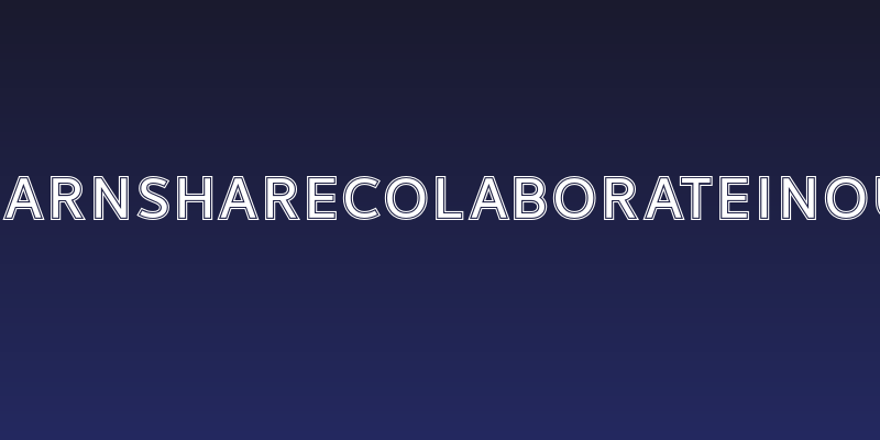 LearnShareColaborateInout Social Header