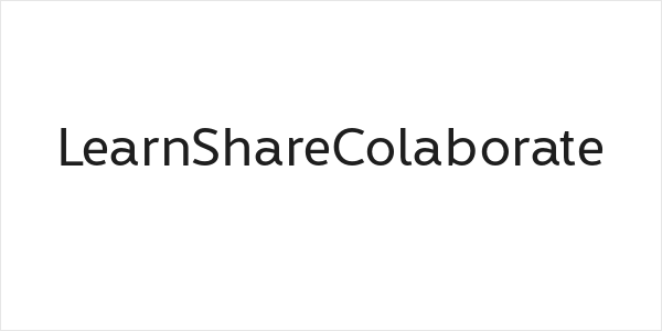 LearnShareColaborate Logo