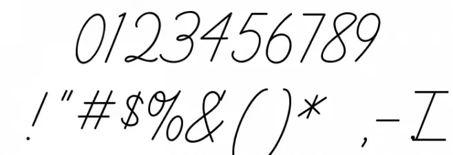 Learning Curve Font OTHER CHARS