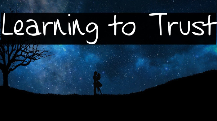 Learning to Trust Font examples
