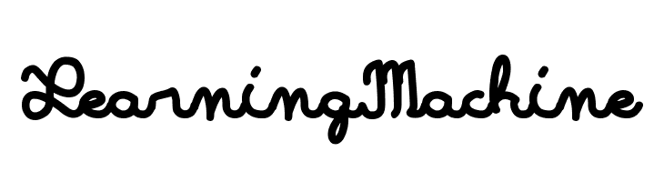LearningMachine  font caratteri gratis