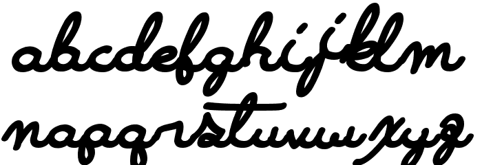 LearningMachineItalic Font LOWERCASE