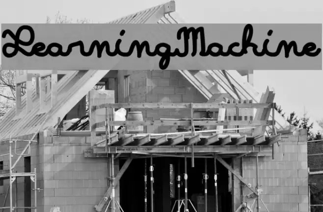 LearningMachine Font examples