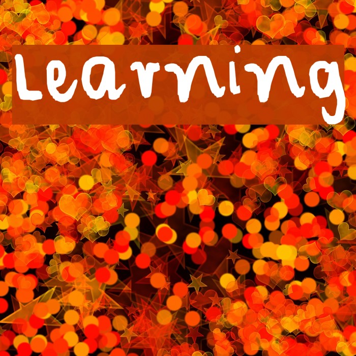 Learning Font examples