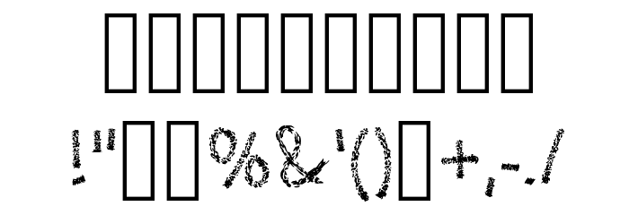 Leather Font Regular Font OTHER CHARS