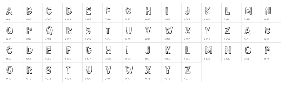 Leather Jacket Regular Character Map