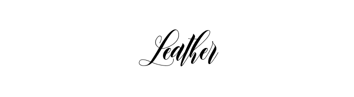 Leather  لخطوط تنزيل