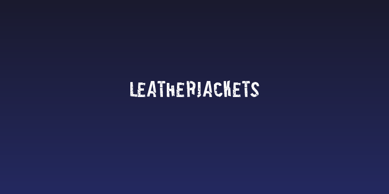 LeatherJackets Social Header