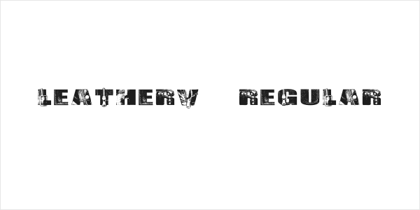 LeatherV2 Regular Logo