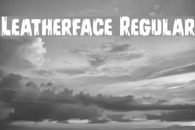 Leatherface Regular Example 1