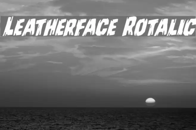 Leatherface Rotalic Example 3