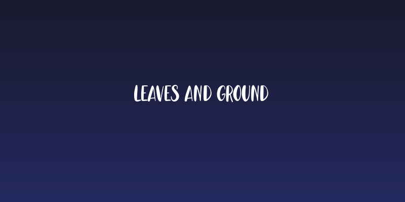 Leaves And Ground Social Header