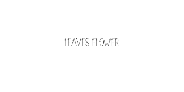 Leaves Flower Logo