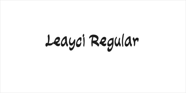 Leayci Regular Logo
