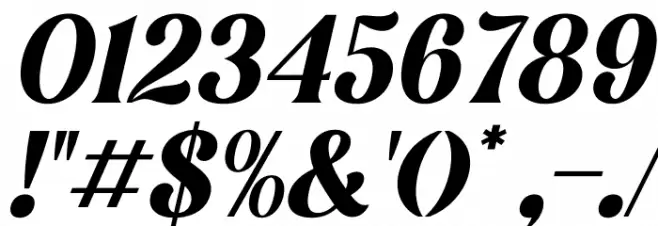 Lebagof Italic Font OTHER CHARS