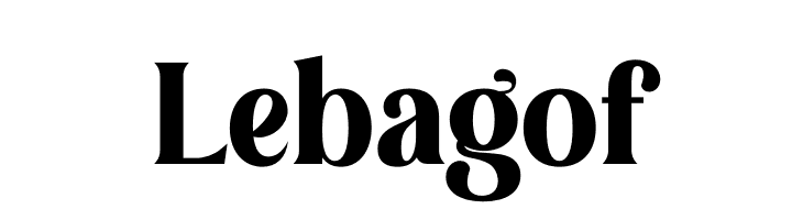 Lebagof  Frei Schriftart Herunterladen