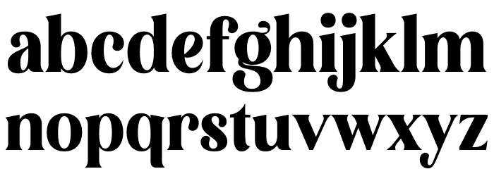 Lebagof Font LOWERCASE