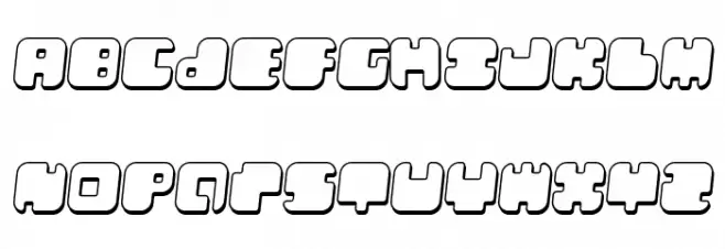 Leben Shadow Italic Schriftart Groß