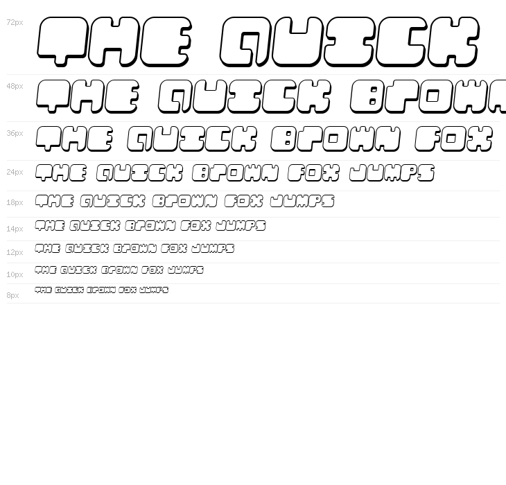 Leben Shadow Italic Waterfall