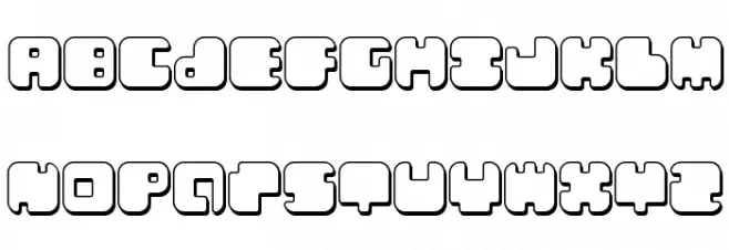 Leben Shadow Regular Schriftart Groß
