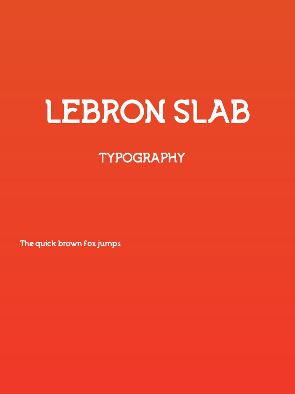 Lebron Slab Poster