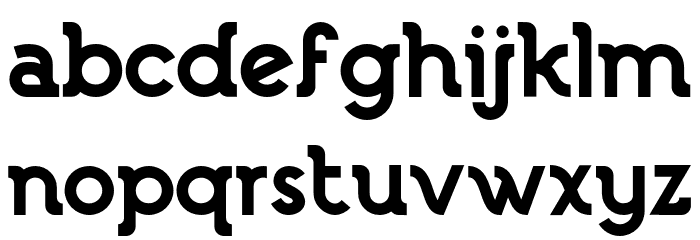 Lebron Slab Font LOWERCASE