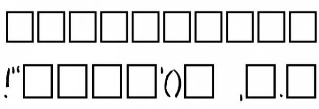 Leck Font OTHER CHARS