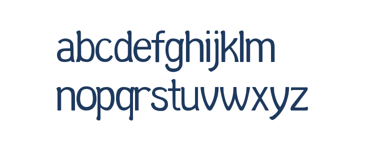 Lecker Regular Lowercase