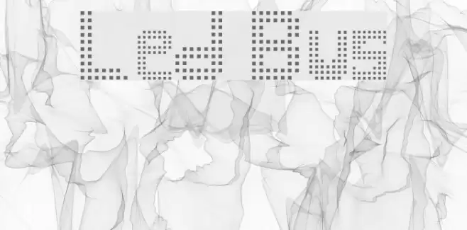 Led Bus Font examples