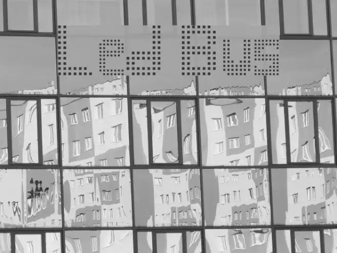 Led Bus Font examples