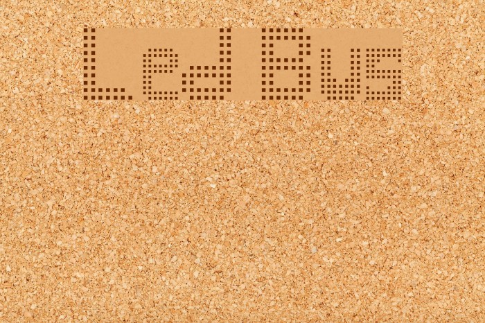 Led Bus Font examples
