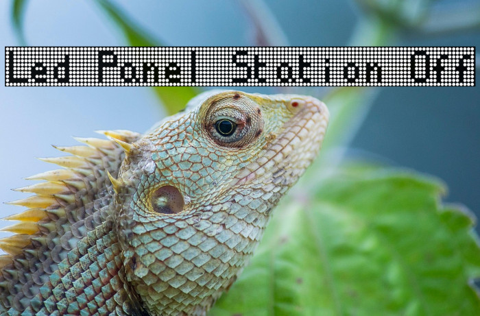 Led Panel Station Off Example 1