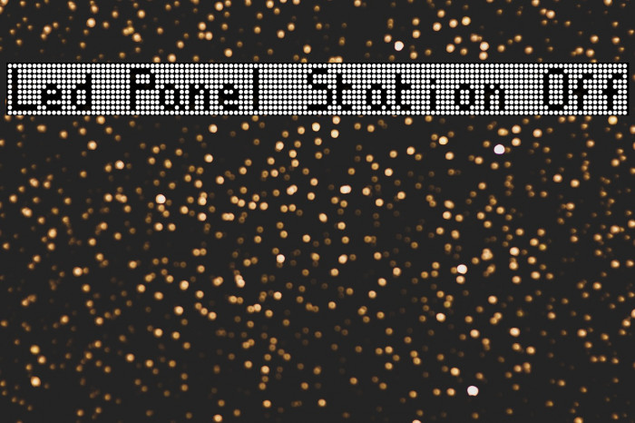 Led Panel Station Off Example 3