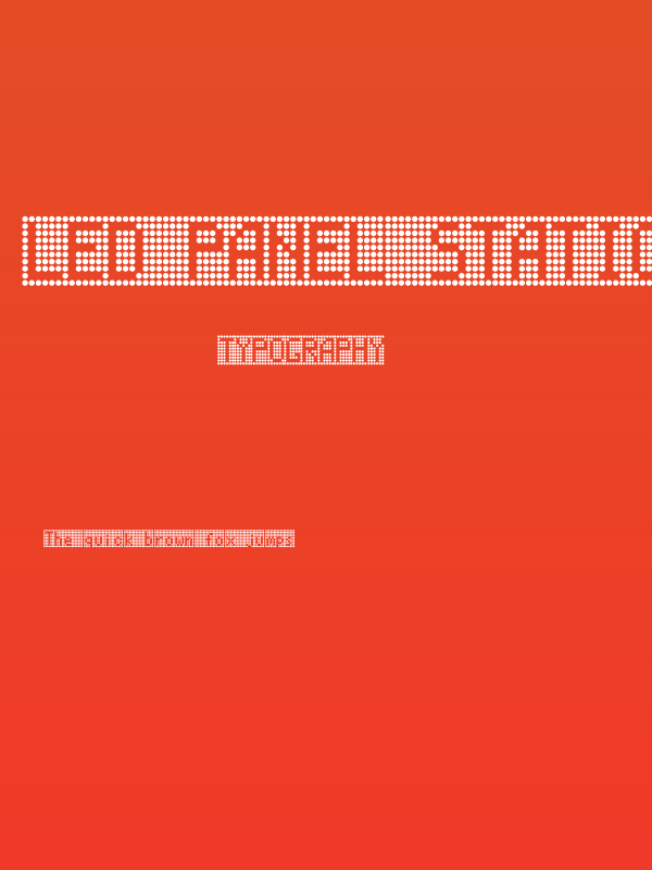 Led Panel Station Off Poster