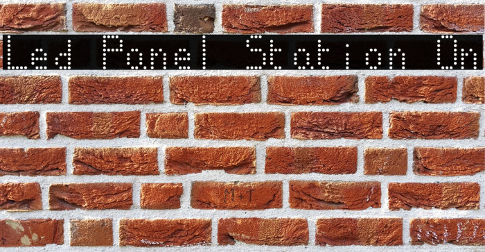 Led Panel Station On Example 1