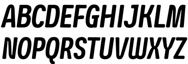 Ledare Bold Italic PERSONAL USE ONLY Schriftart Groß