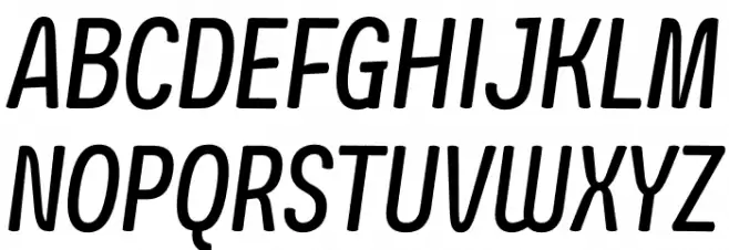Ledare Medium Italic PERSONAL USE ONLY خط أحرف كبيرة