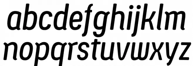 Ledare Medium Italic PERSONAL USE ONLY Fuentes MINÚSCULAS
