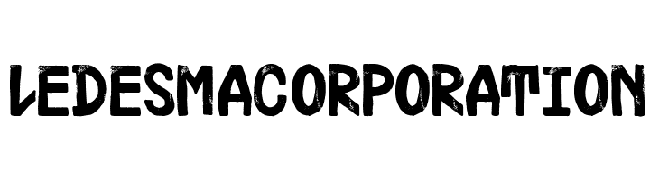 Ledesma Corporation Font