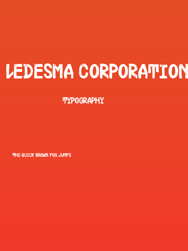 Ledesma Corporation Poster