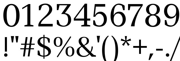 Ledger Font OTHER CHARS
