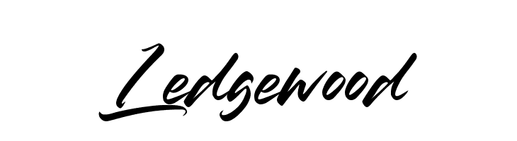 Ledgewood  Frei Schriftart Herunterladen